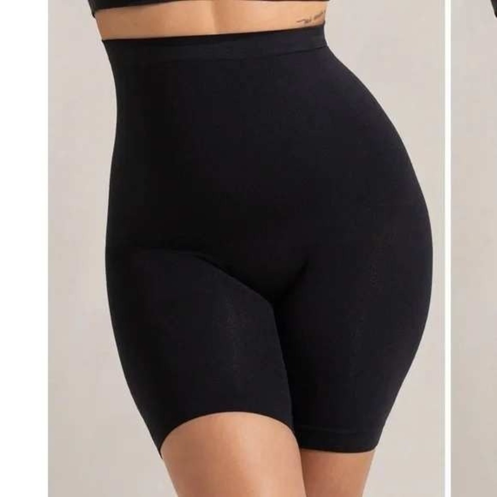 Empetua by Shapermint Women's Black High-Waisted Shaper Short‎ Size M/L